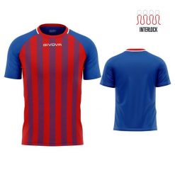 Koszulka sportowa Givova Rugby Royal-Red L. Czerwone koszulki sportowe damskie Givova, l, bez wzorów, z poliesteru, bez ramiączek, do biegania. Za 136.99 zł.