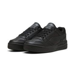 Sneakersy unisex Rebound Retro PUMA Black Cool Dark Gray. Czarne obuwie sportowe damskie Puma, bez wzorów, z syntetyku, bez zapięcia, do koszykówki. Za 359.00 zł.