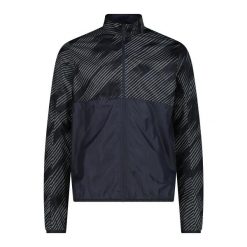 Lekka kurtka techniczna CMP. Czarne kurtki sportowe męskie CMP, m, bez wzorów, bez kaptura, do biegania. Za 239.00 zł.