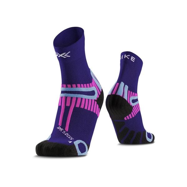 Skarpetki X-Socks Perform Ankle. Niebieskie skarpetki damskie X-Socks, bez wzorów, z wełny. Za 113.75 zł.