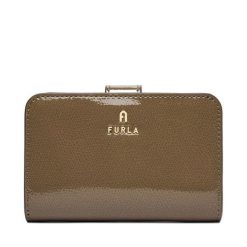 Portfel Furla. Brązowe portfele damskie Furla. Za 719.99 zł.
