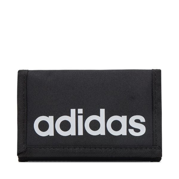 Portfel adidas. Czarne portfele męskie Adidas, bez wzorów. Za 44.99 zł.