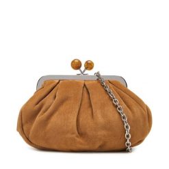 Torebka Weekend Max Mara. Brązowe torebki do ręki damskie Weekend Max Mara, bez wzorów, bez dodatków. Za 1,239.00 zł.