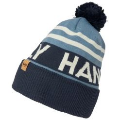 Czapka Helly Hansen Ridgeline. Niebieskie czapki damskie Helly Hansen, na zimę, bez wzorów, z dzianiny, retro. Za 189.50 zł.