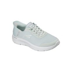 Buty SKECHERS GO WALK FLEX GRAND ENTRY Zielony. Zielone obuwie sportowe damskie Skechers, bez wzorów, bez zapięcia, trekkingowe, Skechers Sport. Za 334.99 zł.