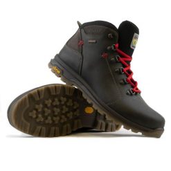 Buty trekkingowe męskie Grisport Plomb Defender. Czarne trekkingi męskie Grisport, na zimę, z materiału, bez zapięcia. Za 309.49 zł.