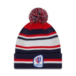 Czapka Mistrzostwa Świata w Rugby 2023 w paski. Białe czapki damskie New Era, bez wzorów. Za 157.00 zł.