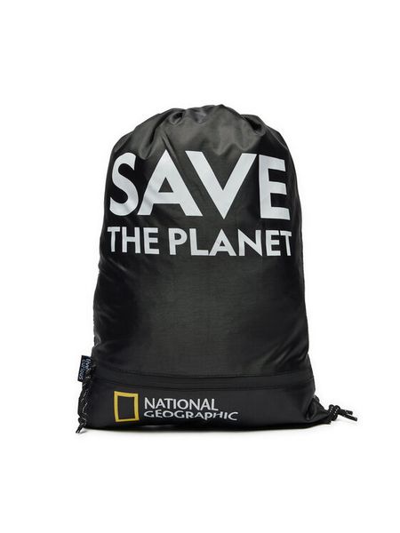 National Geographic Worek N08904.06 Czarny. Czarne torebki do ręki damskie National Geographic, bez wzorów, z materiału, bez dodatków. Za 69.99 zł.