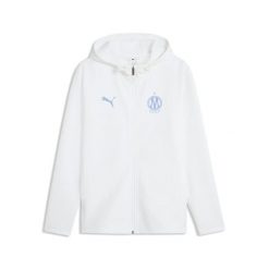 Kurtka treningowa OM Softshell 2026/27. Białe kurtki sportowe męskie Puma, s, bez wzorów, z materiału, bez kaptura, na fitness i siłownię. Za 517.50 zł.