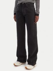 Tommy Jeans Jeansy DW0DW22525 Czarny Regular Fit. Czarne jeansy damskie Tommy Jeans, bez wzorów, z bawełny. Za 489.99 zł.