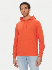 Tommy Hilfiger Bluza Essential MW0MW37235 Pomarańczowy Regular Fit. Brązowe bluzy męskie Tommy Hilfiger, m, bez wzorów, z bawełny, bez ramiączek, bez kaptura. Za 309.99 zł.
