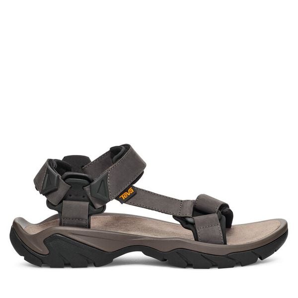 Sandały Teva. Szare buty sportowe męskie Teva, bez wzorów, bez zapięcia. Za 549.99 zł.