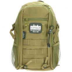 Plecak sportowo-turystyczny dla dorosłych Frome Tactical 12L Mini pojemność 12L. Zielone plecaki męskie Campus, bez wzorów, z materiału, sportowe. Za 129.99 zł.