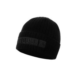 Czapka męska Pitbull zimowa Snow Crew. Czarne czapki męskie PITBULL, na zimę, bez wzorów. Za 62.99 zł.