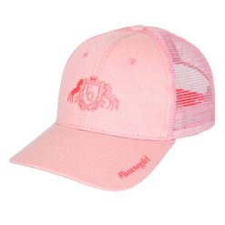 Czapka baseballowa jeździecka damska EQUESTRIAN QUEEN Juliana 26SS. Czerwone czapki damskie EQUESTRIAN QUEEN, bez wzorów, z bawełny, eleganckie. Za 88.99 zł.