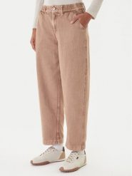 Roxy Jeansy Break My Soul ERJNP03666 Brązowy Regular Fit. Brązowe jeansy damskie Roxy, bez wzorów, z jeansu. Za 349.99 zł.