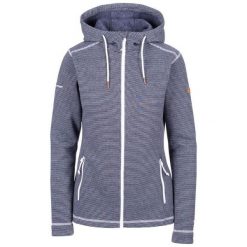 Bluza Polarowa Damska Rootless Stripe Marl AT200. Niebieskie bluzy damskie Trespass, na zimę, xl, bez wzorów, z polaru, bez ramiączek, bez kaptura. Za 183.99 zł.