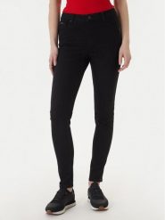 Americanos Jeansy Dakota W126-AMLTR-1005-48D Czarny Skinny Fit. Czarne jeansy damskie Americanos, bez wzorów, z bawełny. Za 149.99 zł.