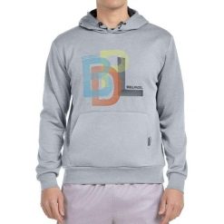 Bullpadel Gondo Sweatshirt. Szare bluzy męskie bullpadel, bez wzorów, sportowe, bez ramiączek, bez kaptura. W wyprzedaży za 169.15 zł.
