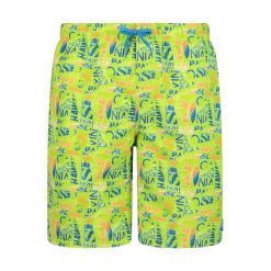 Szorty średnie CMP. Zielone szorty męskie CMP, bez wzorów. Za 196.50 zł.