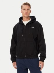The North Face Bluza Tnf Essential Simple Dome Rlx NF0A8FDE Czarny Relaxed Fit. Czarne bluzy męskie The North Face, m, bez wzorów, z syntetyku, bez ramiączek, bez kaptura. Za 399.99 zł.