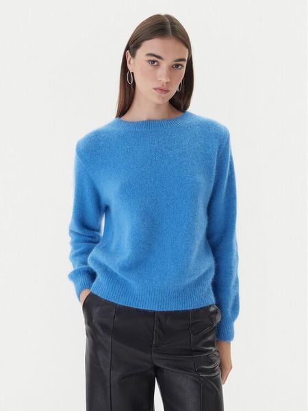 Dixie Sweter M277Y066A 1650 Niebieski Regular Fit. Niebieskie swetry nierozpinane damskie Dixie, m, bez wzorów, z wełny, bez kołnierzyka, bez ramiączek. Za 369.99 zł.