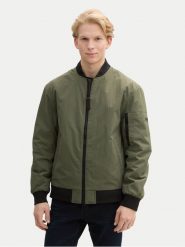 Tom Tailor Denim Kurtka bomber 1043828 Zielony Regular Fit. Zielone kurtki męskie TOM TAILOR DENIM, m, bez wzorów, z denimu, bez kaptura. Za 289.99 zł.