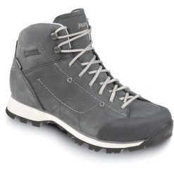 Buty damskie turystyczne Meindl Rialto Lady Mid z membraną Gore-Tex. Szare obuwie trekkingowe damskie MEINDL, z gore-texu, bez zapięcia. Za 692.91 zł.