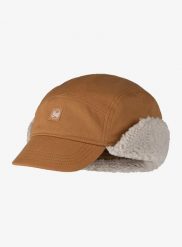 Czapka zimowa unisex Buff Fall Line Cap. Brązowe czapki damskie Buff, na zimę, bez wzorów, z bawełny. Za 219.90 zł.