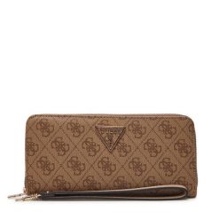 Portfel Guess. Brązowe portfele damskie Guess. Za 279.99 zł.