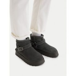 Śniegowce G-Star. Szare śniegowce damskie G-Star, bez zapięcia. Za 329.99 zł.