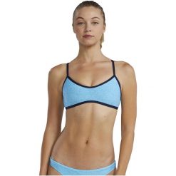 Góra bikini damskie TYR Trinity Top - Lapped. Niebieskie bikini TYR, bez wzorów. Za 139.99 zł.