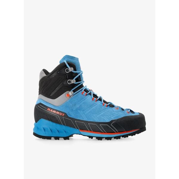 Buty w góry damskie Mammut Kento Tour High GTX. Niebieskie obuwie trekkingowe damskie Mammut, bez zapięcia. Za 902.50 zł.