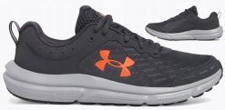 BUTY MĘSKIE SPORTOWE UNDER ARMOUR CHARGED ASSERT 10 DO BIEGANIA 3026175-016. Buty sportowe męskie Under Armour, bez wzorów, bez zapięcia, do biegania. Za 298.05 zł.