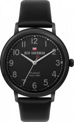 Zegarek Ben Sherman Męski BEN SHERmodel model WBS113BB (43MM) NoSize. Zegarki męskie Ben Sherman, bez wzorów. Za 263.84 zł.