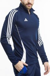 Bluza męska adidas Tiro 24 Training Top granatowa IS1044 M. Bluzy męskie NoName, m, bez wzorów, bez ramiączek, bez kaptura. Za 172.70 zł.