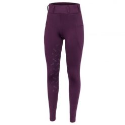 Legginsy jeździeckie damskie EQUESTRIAN QUEEN Salford 25SS z pełnym lejem. Niebieskie legginsy damskie EQUESTRIAN QUEEN, z aplikacjami, z elastanu. Za 290.99 zł.