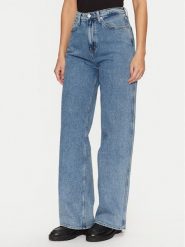 Tommy Jeans Jeansy Claire DW0DW20445 Niebieski Wide Leg. Niebieskie jeansy damskie Tommy Jeans, bez wzorów, z bawełny. Za 249.99 zł.