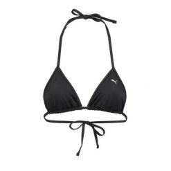 Damska góra od bikini Puma w kształcie trójkąta w kolorze czarnym. Czarne stroje kąpielowe damskie Puma, m, bez wzorów. Za 129.99 zł.