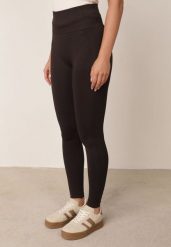 Brązowe Legginsy z Wysokim Stanem z Modelującymi Wstawkami Onorata. Brązowe legginsy damskie Born2be, bez wzorów, z jeansu. Za 59.99 zł.