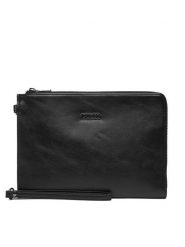 Guess Saszetka PMBOCA P5438 Czarny. Czarne saszetki i nerki męskie Guess, z aplikacjami, ze skóry. Za 189.99 zł.
