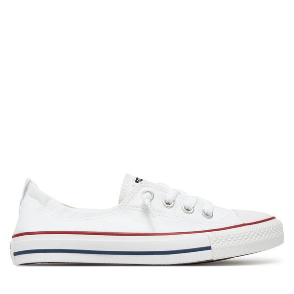 Trampki Converse. Białe trampki i tenisówki damskie Converse, bez wzorów, bez zapięcia. Za 239.99 zł.