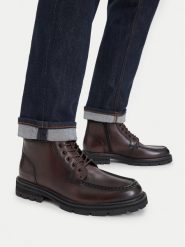 G-STAR Trzewiki EO-DEXTER-12 126AM Brązowy ciemny. Brązowe botki męskie G-Star, bez wzorów, ze skóry, retro, bez obcasa, bez zapięcia. Za 579.99 zł.