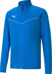 Puma Bluza męska Puma teamRISE Training Poly Jacket niebieska 657392 02. Niebieskie bluzy męskie Puma, m, bez wzorów, bez ramiączek, bez kaptura. Za 171.72 zł.