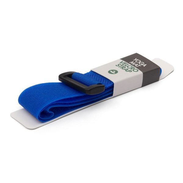 Opaska na matę na rzep Bodhi Velcro - niebieski. Niebieskie paski damskie BODHI, bez wzorów. W wyprzedaży za 5.90 zł.