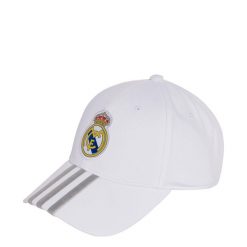 Czapka Real Madrid Home Baseball. Białe czapki damskie Adidas, bez wzorów, sportowe. Za 131.50 zł.
