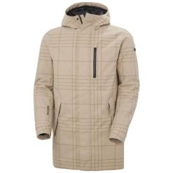 Kurtka Helly Hansen Frogner. Brązowe kurtki męskie Helly Hansen, l, bez wzorów, z materiału, eleganckie, z kapturem. Za 1,123.00 zł.
