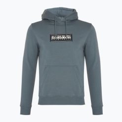 Bluza męska Napapijri B-Suze H. Szare bluzy męskie Napapijri, m, bez wzorów, bez ramiączek, bez kaptura. W wyprzedaży za 244.50 zł.