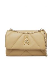 Patrizia Pepe Torebka CB0084/L006-B862 Beżowy. Brązowe torebki do ręki damskie Patrizia Pepe, bez wzorów, ze skóry, bez dodatków. Za 1,309.00 zł.