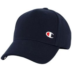 Czapka z daszkiem Champion Baseball. Niebieskie czapki damskie Champion, bez wzorów, z bawełny, klasyczne. Za 59.00 zł.